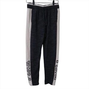 PINK‎ Victoria's Secret Heather Dark Gray Joggers Lounge Athletic Color Block S